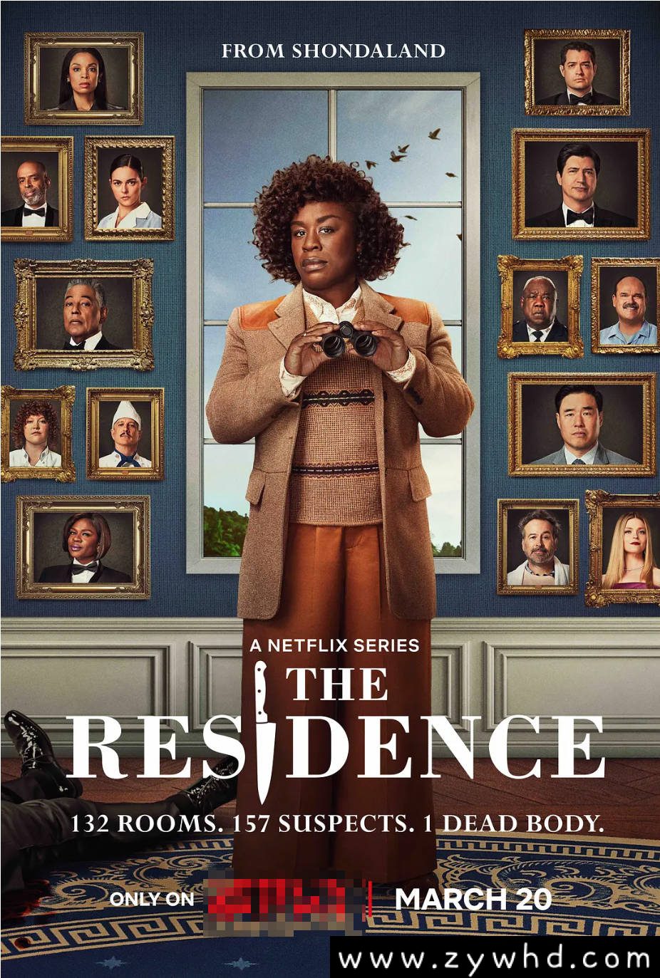 美剧《白宫杀人事件/The Residence》全8集1080P百度网盘下载